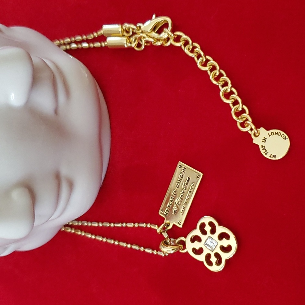 My Flat in London MFIL Brighton Gold Necklace - Picture 2 of 5